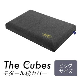 F1F2｜エフワンエフツー The Cubes 無重力枕 ザ・キューブス 枕カバー なめらかなモダール生地 ビッグサイズ TheCubes グレー