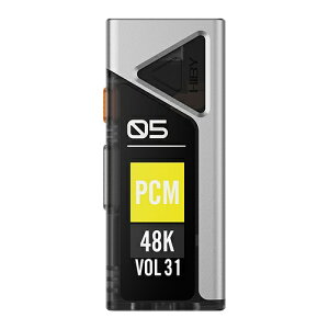 �y2026�N07��31�������z HiByMusic�b�n�C�r�[�~���[�W�b�N �|�[�^�u�� USB DAC �V���o�[ FC5 with Display Silver [DAC�@�\�Ή�]