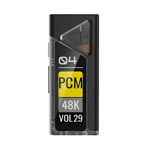 �y2026�N07��31�������z HiByMusic�b�n�C�r�[�~���[�W�b�N �|�[�^�u�� USB DAC �u���b�N FC4 with Display Black [DAC�@�\�Ή�]