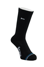 ダンロップ スリクソン｜DUNLOP SRIXON メンズ スリクソン レギュラーソックス ブラック SMO5432 [メンズ /25〜27cm]【返品交換不可】