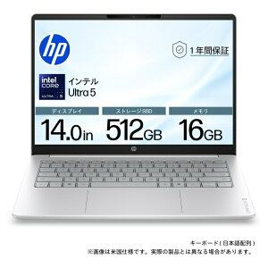 HP�b�G�C�`�s�[ �m�[�g�p�\�R�� OmniBook 3/14 �O���C�V���[�V���o�[ DD1V1PA-AAAA [14.0�^ /Windows11 Home /intel Core Ultra 5 /�������F16GB /SSD�F512GB /2026�N7�����f��]