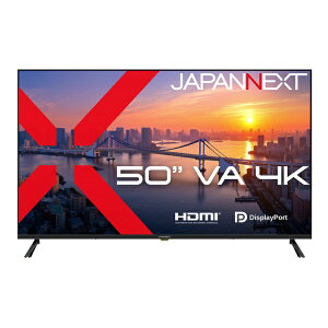 JAPANNEXT�b�W���p���l�N�X�g PC���j�^�[ 2�N�ۏ� JN-V50U [50�^ /4K(3840×2160�j /���C�h /60Hz]