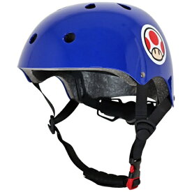 あさひ｜asahi 子供用ヘルメット マリオカート キッズヘルメットS-R(頭周：49-53cm) ブルー【返品不可】