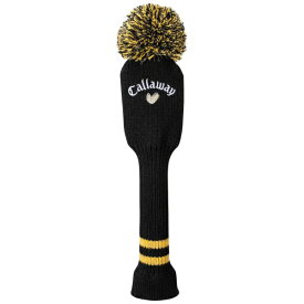 キャロウェイ｜Callaway ヘッドカバー ユーティリティ用 ラブキャロウェイ ニットヘッドカバー FW 26 JM AM LOVE CW KNIT UT FW 26 JM ブラック 5526133