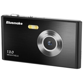 高橋国際商事 Bluemake コンパクトスリムデジタルカメラ ブラック TT-SD1300B
