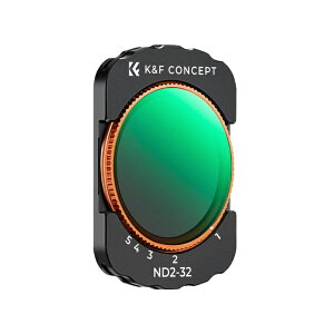 K&F Concept�b�P�[�A���h�G�t�R���Z�v�g �}�O�l�b�g����ND�t�B���^�[�iND2-32�j DJI Osmo Pocket 3/4�Ή� �t���ی�K���X�t�B�����t�� KF-P34SN232