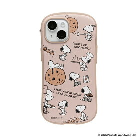 HAMEE｜ハミィ [iPhone 15/14/13専用]PEANUTS/ピーナッツ iFace First Class Cafe MagSynqケース iFace チョコチップクッキー 41-191624