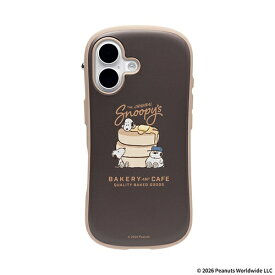 HAMEE｜ハミィ [iPhone 16専用]PEANUTS/ピーナッツ iFace First Class Cafe MagSynqケース iFace パンケーキ/コーヒーブラウン 41-191679
