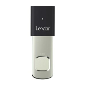Lexar�b���L�T�[ USB������ JumpDrive Fingerprint F35 Pro(Mac/Windows) LJDF35P064G-RNBNJ [64GB /USB TypeA /USB3.2 /�X���C�h��]