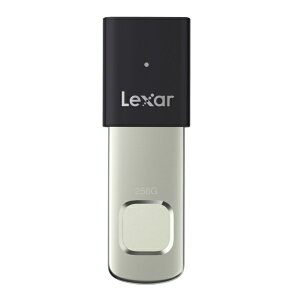 Lexar�b���L�T�[ USB������ JumpDrive Fingerprint F35 Pro(Mac/Windows) LJDF35P256G-RNBNJ [256GB /USB TypeA /USB3.2 /�X���C�h��]