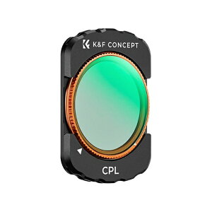 K&F Concept�b�P�[�A���h�G�t�R���Z�v�g �}�O�l�b�g��CPL�i�~�Ό��j�t�B���^�[ DJI Osmo Pocket 3/4�Ή� �t���ی�K���X�t�B�����t�� KF-P34SCPL
