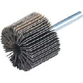 トラスコ中山｜TRUSCO NAKAYAMA ベベルフラップホイール　外径60×厚40×軸6　5個入　180♯　CP64