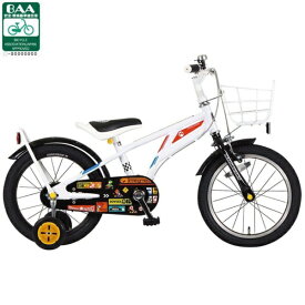 あさひ｜asahi 18型 子供用自転車 マリオカート BAA(シングルシフト) スーパーホワイト2025年モデル【キャンセル・返品不可】