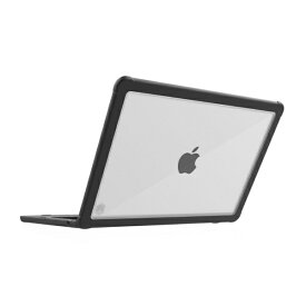 STMGOODS MacBook Air（13インチ、M5/M4/M3/M2）用 STM Dux 保護ケース クリア/ブラック stm-122-296MU-01