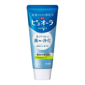 花王｜Kao Pure Oral(ピュオーラ) Pure Oral(ピュオーラ) 歯磨き粉 薬用ハミガキ 115g マイルドハーブ【rb_pcp】