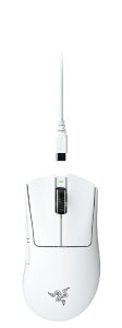 RAZER�b���C�U�[ �Q�[�~���O�}�E�X DeathAdder V4 Pro (White Edition) �z���C�g RZ01-05330200-R3A1 [���w�� /�L���^����(���C�����X) /6�{�^�� /USB]
