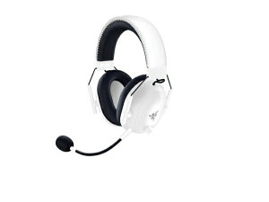 RAZER�b���C�U�[ BlackShark V2 Pro (2023) White RAZER �z���C�g RZ04-04530200-R3M1 [���C�����X�iBluetooth�{USB�j /���� /�w�b�h�o���h�^�C�v]