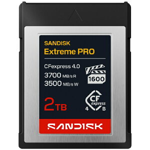 SanDisk�b�T���f�B�X�N CFexpress PCIe 4.0 Type-B SDCFEB-2T00-JN4NN