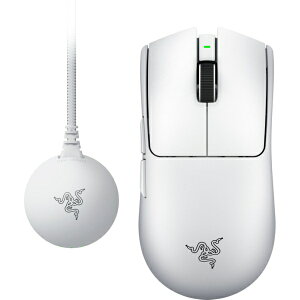 RAZER�b���C�U�[ �Q�[�~���O�}�E�X Viper V4 Pro �z���C�g RZ01-05630200-R3A1 [���w�� /�L���^����(���C�����X) /6�{�^�� /USB]