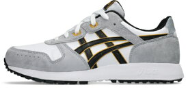 アシックス｜asics ゴルフシューズ LYTE CLASSIC GOLF ライト クラシック ゴルフ PIEDMONT GREY×BLACK 1113A069 [ユニセックス /27.0cm /幅:D]【返品交換不可】