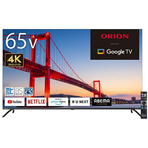 �I���I���bORION �t���e���r OLS65RD20 [65V�^ /Bluetooth�Ή� /4K�Ή� /YouTube�Ή�]