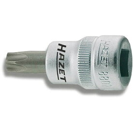 HAZET社　ハゼット HAZET TORXビットソケット（差込角9．5mm） 8802−T20《※画像はイメージです。実際の商品とは異なります》
