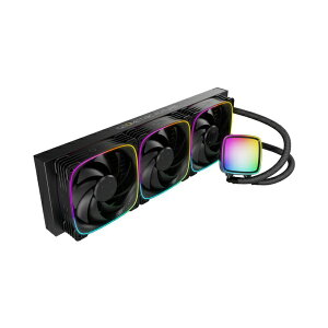 GEOMETRIC FUTURE ����CPU�N�[���[ 120mm�t�@��x3 [LGA2066/2011V3/2011/1200/1156/1155/1151/1150/1700/1851�EAM5/AM4] Eskimo Plus 36B �u���b�N GF-ES-PLUS-360-BK