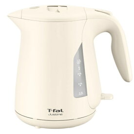 T-fal｜ティファール 電気ケトル ジャスティン アイボリー KO5J0AJ0 [1.2L]