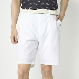 フィラゴルフ｜FILA GOLF メンズ ニットドットショートパンツ ホワイト 746377Y [メンズ /LLサイズ]【返品交換不可】