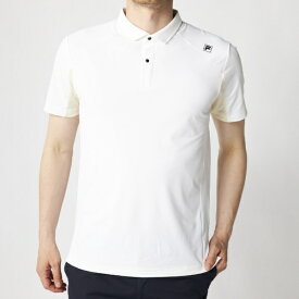 フィラゴルフ｜FILA GOLF メンズ 冷感半袖シャツ オフホワイト 746674 [メンズ /Lサイズ]【返品交換不可】