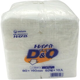 ユニチャーム｜unicharm ユニ・チャーム トレイメイト Gトレイメイトディオ 80×160 27157 （1袋500枚）