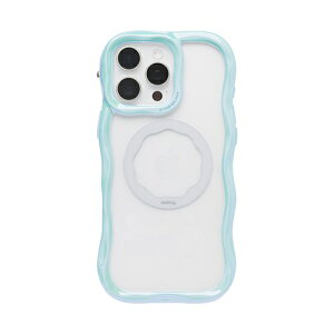 �y2026�N8�����{�z HAMEE�b�n�~�B [iPhone 16 Pro Max��p]iFace BeBling Wave MagSynq �N���A�P�[�X iFace �z���C�g�I�[���� 41-192591