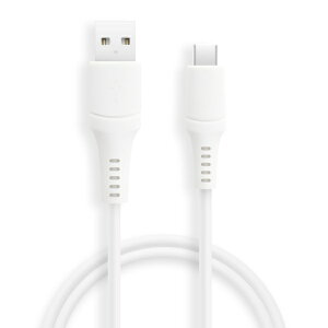 FSC�b�G�t�E�G�X�E�V�[ USB-A �� USB-C�P�[�u�� [�[�d /�]�� /1.0m /3A /480Mbps] �z���C�g FS-UACSL100-WH [USB-A �� USB-C]