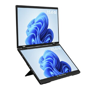 ITPROTECH�b�A�C�e�B�v���e�b�N USB-C�ڑ� 2��ʃ��o�C�����j�^�[ �u���b�N LCD15HC-IPSDUAL2 [15.6�^ /�t��HD(1920×1080) /���C�h /60Hz]