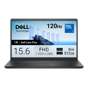 DELL�b�f�� �m�[�g�p�\�R�� Dell 15(DC15250) �J�[�{���u���b�N ND25-GWBC [intel Core 3 /�������F8GB /SSD�F512GB /Windows11 Home /15.6�^ /2026�N�H�~���f��]