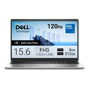 DELL�b�f�� �m�[�g�p�\�R�� Dell 15(DC15250) �v���`�i�V���o�[ ND25-GWSC [intel Core 3 /�������F8GB /SSD�F512GB /Windows11 Home /15.6�^ /2026�N�H�~���f��]