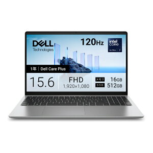 DELL�b�f�� Dell 15 D15260 ND85-GWSC[15.6�C���`/Core Ultra 7 �v���Z�b�T�[ 255H/�������F16GB/SSD�F512GB/Windows 11 Home] �v���`�i�V���o�[ ND85-GWSC [15.6�^ /Windows11 Home /intel Core Ultra 7 /�������F16GB /SSD�F512GB /2026�H