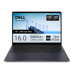DELL�b�f�� �m�[�g�p�\�R�� Dell 16S(DS16265) �Z���X�e�B�A���u���[ NCS56T-GWC [Copilot+ PC /16.0�^ /Windows11 Home /AMD Ryzen AI 5 /�������F16GB /SSD�F512GB /2026�N�H�~���f��]