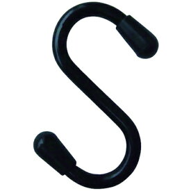 ニッサチェイン｜NISSA CHAIN ニッサチェイン 塩ビ被覆線Sフック 黒 50mm（4個入り） A−705
