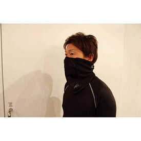 おたふく手袋｜OTAFUKU GLOVE おたふく 発熱防風 ハーフフェイスウォーマー ブラック JW−125−BK