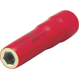 京都機械工具｜KYOTO TOOL KTC 絶縁工具 9．5sq．ディープソケット 10mm ZB3L−10