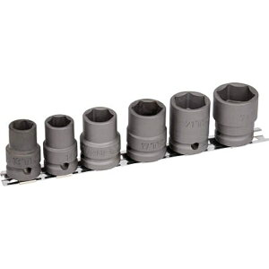 トラスコ中山|TRUSCO NAKAYAMA TRUSCO インパクト用ソケット6個組セット 差込角12.7mm T45SET