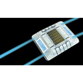 キャットアイ｜CATEYE キャットアイ ルミナスアイ・マイティ ソーラー式常灯 両面 青 LE−260−2B