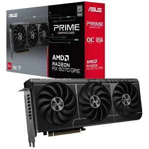 ASUS�b�G�C�X�[�X �O���t�B�b�N�{�[�h Prime Radeon RX 9070 GRE EVO OC Edition 12GB GDDR6 PRIME-RX9070GRE-O12G-EVO [Radeon RX�V���[�Y /12GB]
