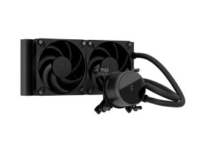 FRACTAL DESIGN�b�t���N�^���f�U�C�� ����CPU�N�[���[ 120mm�t�@��x2 [LGA1851/1700/1200/1156/1155/1151/1150�EAM5/AM4] Radius 240 Black �u���b�N FD-W-RA1-2401
