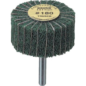 トラスコ中山｜TRUSCO NAKAYAMA TRUSCO ナイロンミックスホイール外径φ30×厚み25×軸6 ＃180 FM3025−180 （1箱5個）