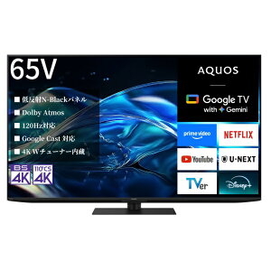 �y�G���g���[�ōő�S�z�|�C���g�Ҍ��b9/11�܂Łz�y2026�N09��12�������z SHARP�b�V���[�v 4K�{���t���e���r AQUOS 4T-C65HN2 [65V�^ /Bluetooth�Ή� /4K�Ή� /BS�ECS 4K�`���[�i�[���� /YouTube�Ή�]