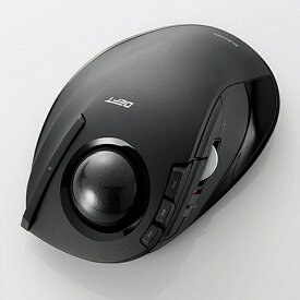 エレコム｜ELECOM マウス トラックボール DEFT(Windows11対応/Mac) ブラック M-DT1DRBK [光学式 /無線(ワイヤレス) /8ボタン /USB]