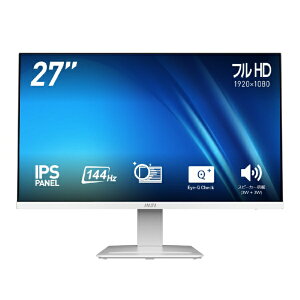 MSI�b�G���G�X�A�C PC���j�^�[ PRO MP273W E14AJP [27�^ /�t��HD(1920×1080) /���C�h /144Hz]