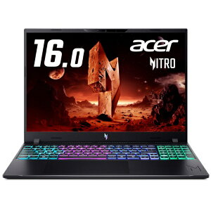 ACER�b�G�C�T�[ Nitro V/16/R7-450/RTX5060/32/1024/w11 ANV16A71N73Z56 [Copilot+ PC /16.0�^ /Windows11 Home /AMD Ryzen AI 7 /�������F32GB]